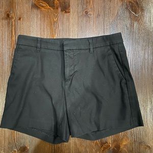Black banana republic shorts size 0